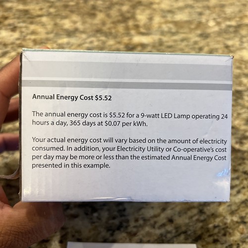 Engineered Products schlüssellose LED-Leuchte 800 Lumen 120 V, 15676 NEU - kostenloser Versand - Bild 7 von 8