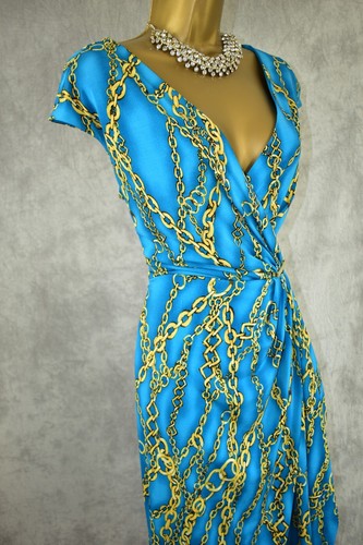 Ronni Nicole 'Spanx' Size 16 Chain Stretchy Dress Holiday Cruise Wedding Races - Picture 3 of 6