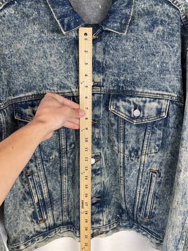 Vintage Wells Fargo Denim Jacket 90s Size M Made in USA - Picture 13 of 15