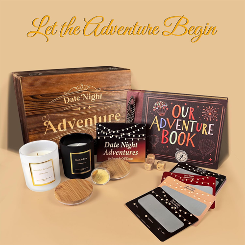 Valentines Day Gifts for Her - Romantic Couple Gifts, Date Night Scratch-Off Ide - Picture 7 of 12