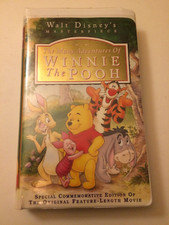The Many Adventures of Winnie the Pooh ~USED~ VHS Tape, 1996, Walt Disney