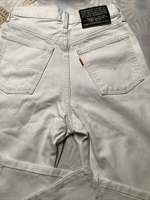 Levis, Style 881 Fit Guide, W28 L32, Weiß