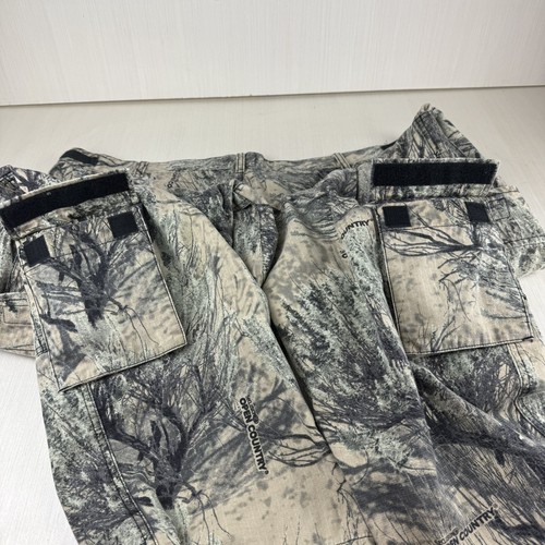 Cabelas Open Country Seclusion 3D Camo Cargo Pants + Shirt Set Mens 2XL Tall - Picture 15 of 15