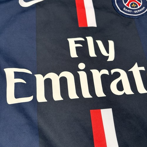 PSG Paris Saint Germain Home Football Shirt 2014/15 Ibrahimovic #10 Size XL - Picture 8 of 16