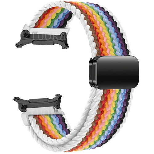 Für Samsung Galaxy Watch Ultra 47mm Magnet Geflochten Nylon Band Strap Bracelet - Bild 19 von 69