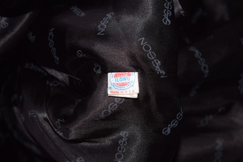 Vintage Sasson Coat Womens L 14 Black Borgazia Velvet Faux Fur Plush Overcoat - Picture 9 of 11
