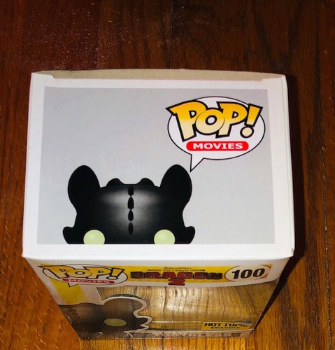 Funko Pop 100 Desdentados Cómo Entrenar a Tu Dragón 2 Hot Topic Exclusivo Metálico - Imagen 5 de 6