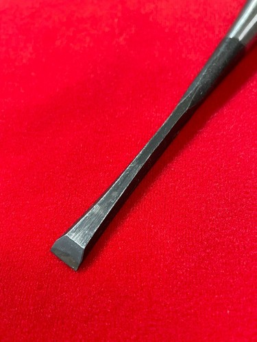 Japanischer Stechbeitel Bachi Nomi 9 mm Weißstahl #2 Kiyogen Holzbearbeitungswerkzeug - Bild 7 von 11