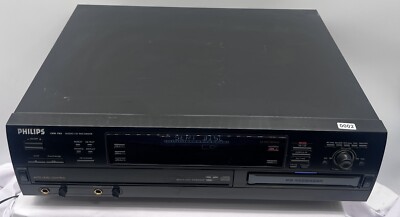 Philips CDR785 3 CD Changer Integrated Dubbing CD CD/R Recorder. Tested ...