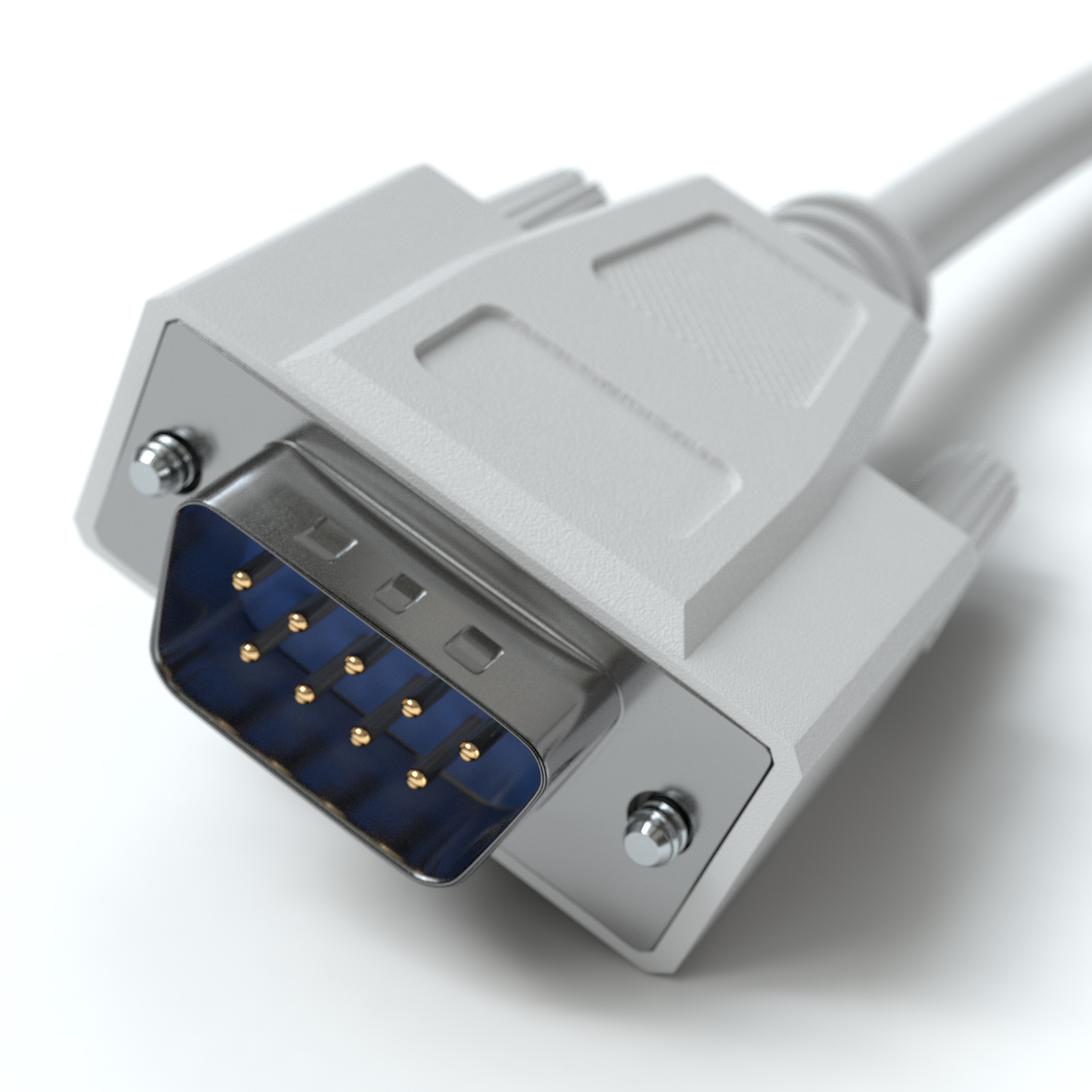 1m VGA Verlängerungskabel Monitor Verlängerung SUB-D VGA Kabel PC TV 9 Polig