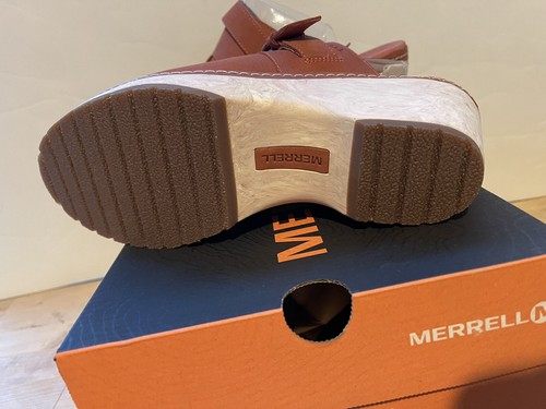 Merrell Halendi Slide Color Redwood Size Us M9 Suede material very comfy - Picture 6 of 6