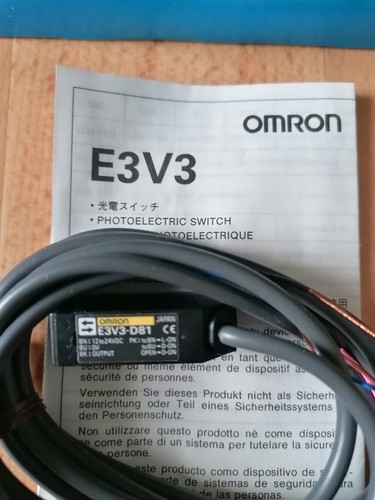 Photoelektrischer Sensor von OMRON, Type E3V3-D81, unbenutzt, OVP - Bild 2 von 6