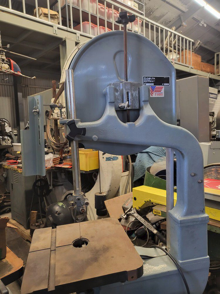 Delta 14" Band Saw 6" Riser Block Kit 110v Wood Cutting Bandsaw eBay