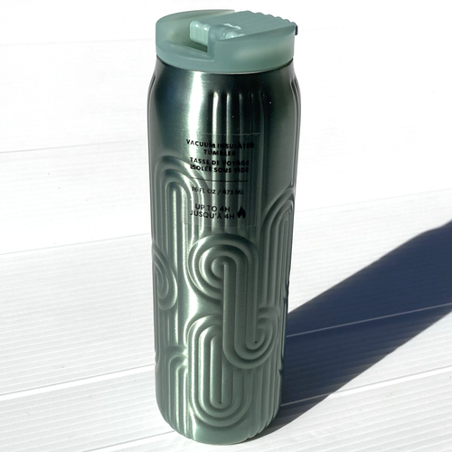 Starbucks Mint/Sea-foam green Vacuum Insulated Hot 16 oz. Tumbler Spring 2024 - Picture 2 of 7