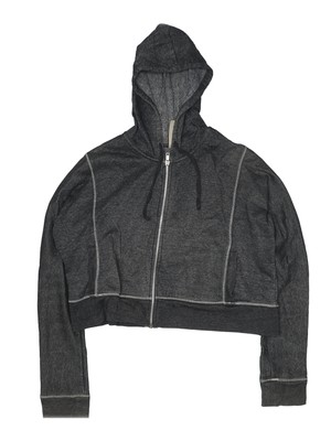 Feathers Girls Gray Zip Up Hoodie M Youth | eBay