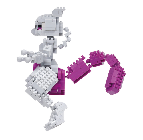 Nanoblock Pokemon Deluxe, DX MEWTWO, NBPM-101, Pieces 620, Level 4, NEW - Picture 4 of 10