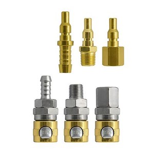 2000psi Max Pressure Craftright CHARGE AIR STYLE FITTINGS SET 6Pcs 1//4Inch BSP