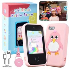 Kids Smart Phone Touchscreen Toy Phone with Games Learning Toy for Girls Boys