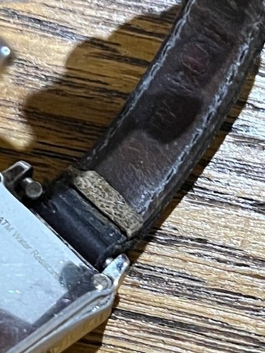 Vintage Swiss Christopher Ward 0790 WR30M Quartz Ladies Leather Watch - Working - Picture 10 of 13