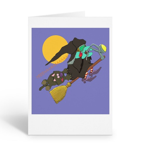 Verschiedene süße Halloween Grußkarten | Verschiedene lustige Halloween Karten - Bild 7 von 13