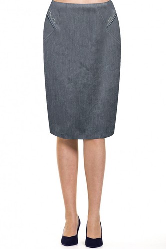 Gonna donna tubino elegante in CADY autunnale foderata made in Italy RACAL-B - Bild 9 von 11