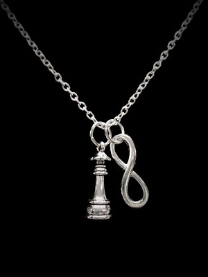 Necklace Queen Chess Piece Christmas Gift For Wife Mom Charm