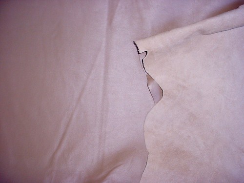 RALPH LAUREN 54.00 SQ FT EARTHY TAUPE COWHIDE LEATHER UPHOLSTERY - Picture 3 of 5