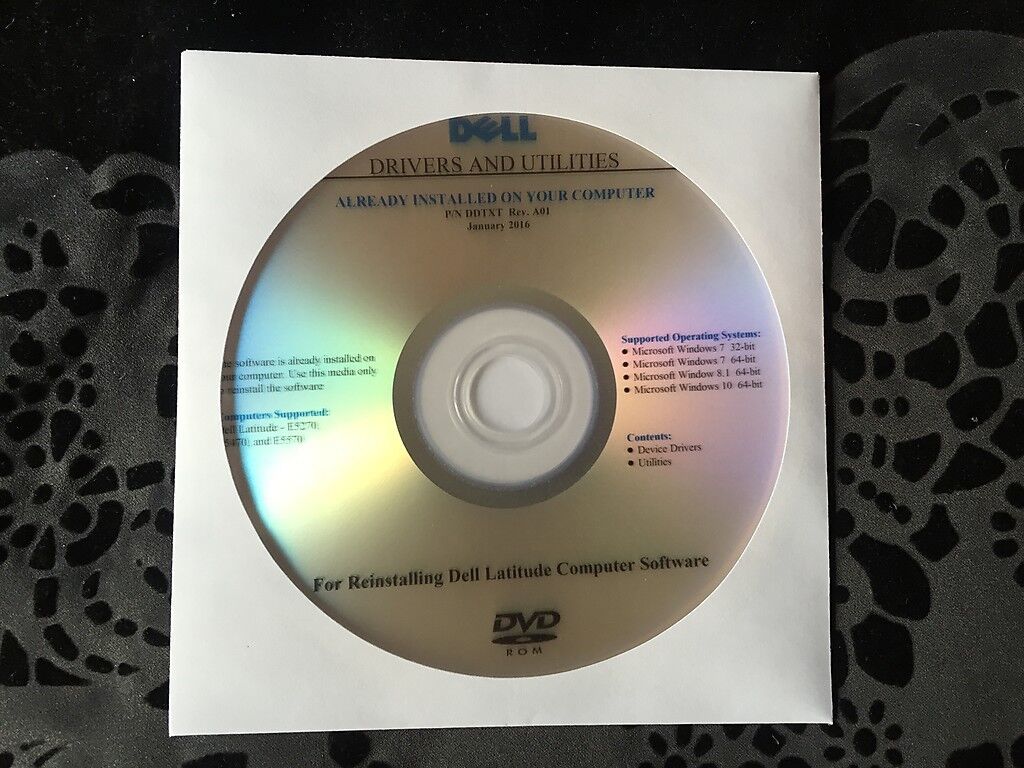 Dell Latitude E5270 E5470 E5570 Resource Drivers CD DVD Disc | eBay Dell Latitude E5270 E5470 E5570 Resource Drivers CD DVD Disc | eBay