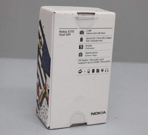 Nokia 3310 DS Dual SIM Dark Blue Nena 1 / Dunkelblau - TA-1030 2,4" Mobiltelefon - Bild 3 von 4