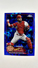 2023 Topps Chrome Sapphire Willson Contreras #417 Base