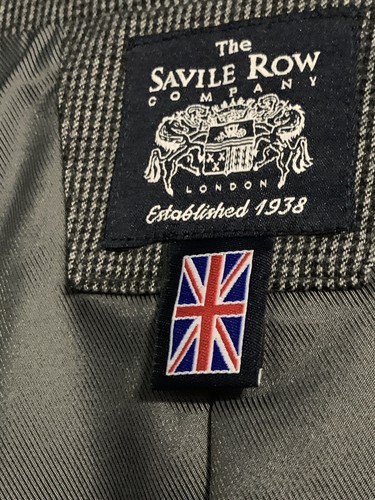 Herren Savile Row Anzug Größe Mantel Super Slim Fit 42r Einzelhandel $ 190 - Bild 17 von 24