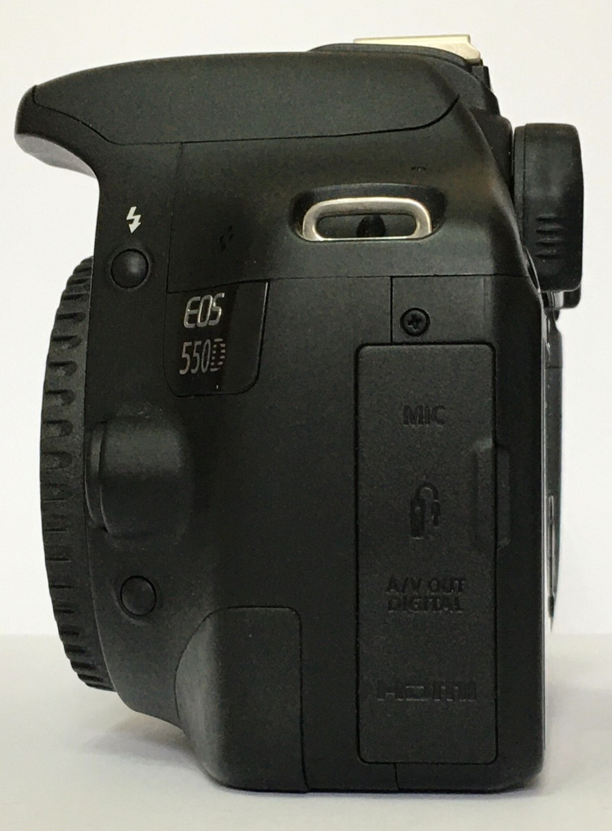 Canon EOS 550D 18.0 MP Digital SLR Camera - Black (Body Only) for