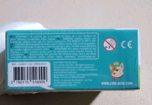 Zoo Run Board/Card Game. Looking Iello Games. Ages 4+ Cooperative Or Competitive - Picture 4 of 6