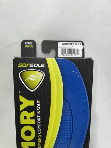 Sof Sole Memory Insole, Women’s 5-10 - Picture 2 of 10