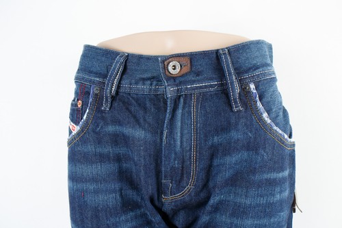 Diesel Industry Jeans Paddom Slim Straight (27 X 28) Men's Irregular NWOT - Picture 2 of 11
