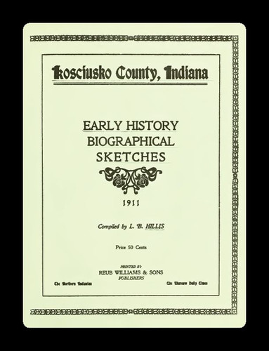 Kosciusko County Indiana History + Bonus Books - Picture 6 of 7
