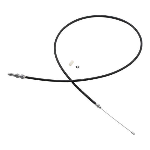 Black Vinyl 43.4" Clutch Cable Fits Harley Sportster 1000 XLH 1972-1985 - Picture 3 of 3