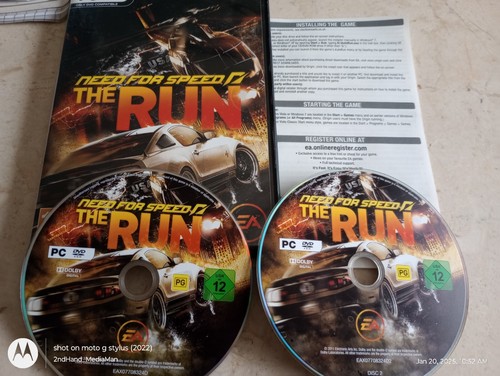NEED FOR SPEED THE RUN PC VIDEO GAME GERMAN EU IMPORT - Picture 1 of 2