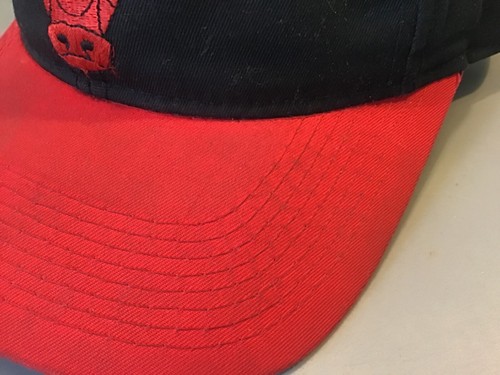 Vintage Chicago Bulls NBA Snapback Hat Cap Black Retro Young Hat Company - Picture 4 of 5