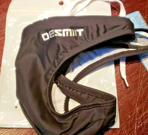 DESMIIT MENS LOW RISE SWIM THONGS-BLACK  (MEDIUM 27-29) - Picture 19 of 20