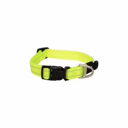 Rogz Utility Dog Collar - Side Release - Reflective Stitching - 10 Colours - Picture 10 of 11