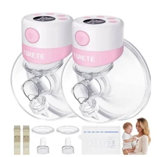 TStrete NIB Wearable Portable Hands Free Double Breast Pump Sealed completely