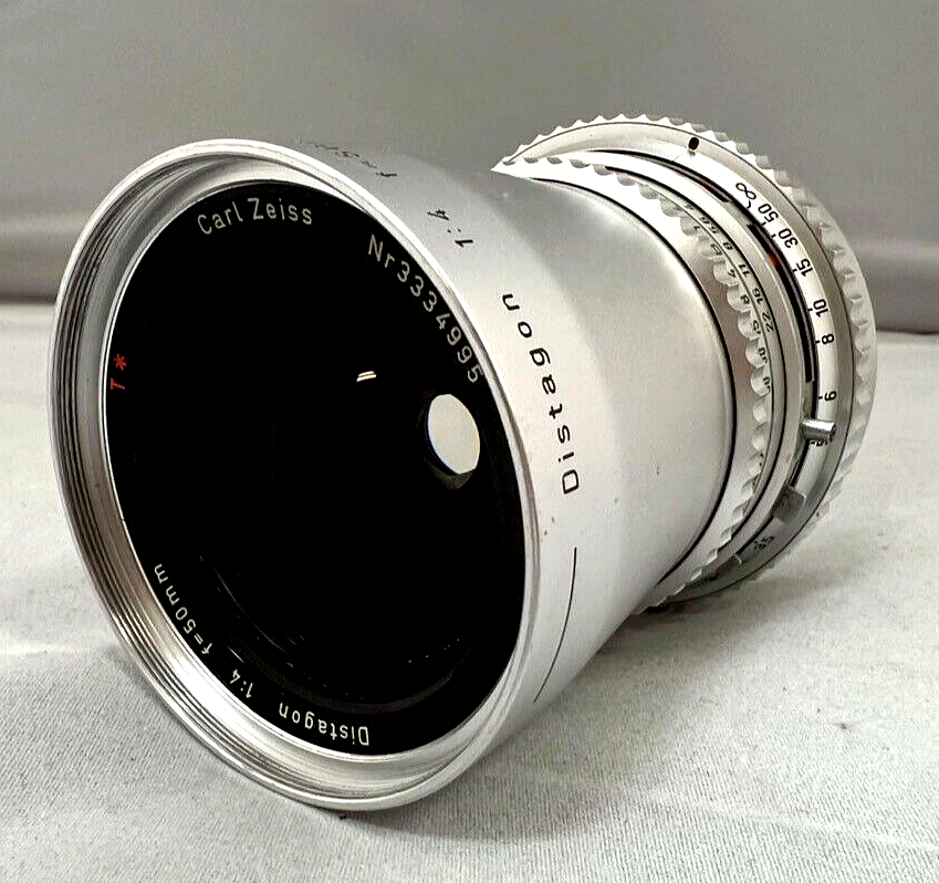 レンズ(単焦点) HASSELBLAD Carl Zeiss Distagon C 50mm F4 Hasselblad CF Distagon 50mm F/4 FLE T* Lens *MINT* | eBay