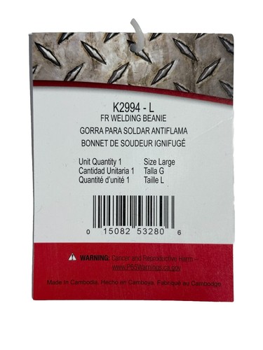 Lincoln Electric K2994-L FR Welding Beanie: Size Large - Picture 11 of 20