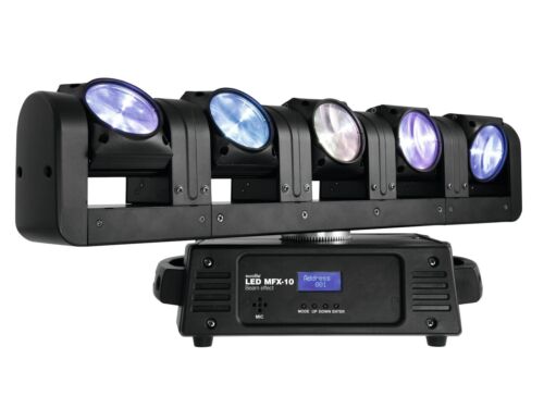 EUROLITE LED MFX-10 RGBW Lichteffekt Strahleneffekt Effektbar mit 5 Köpfen DMX - Bild 4 von 8