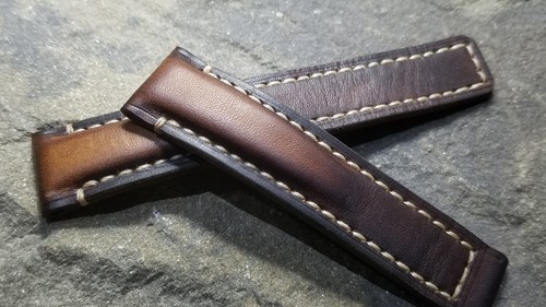 20mm handmade watch strap genuine leather, for Breitling - 第 5/8 張圖片