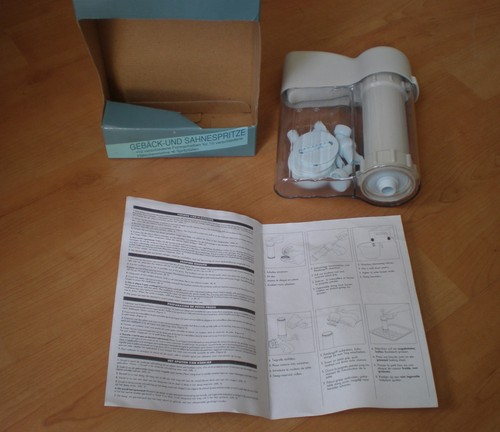 Sahnespritze Gebäckfüller mit 10 verschiedenen Düsen, Backwerkzeug - Bild 7 von 10