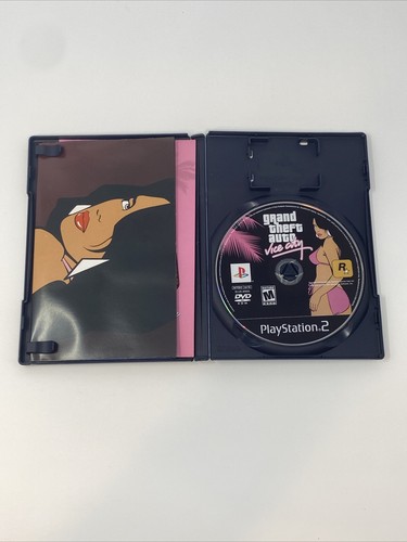 Grand Theft Auto: Vice City (Sony PlayStation 2, 2002) GTA PS2 Black Label CIB - Picture 5 of 6
