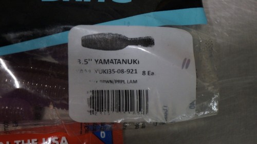 13 packs of Yamamoto Baits 5" Thin Senkos, 3.5" Yamatanuki, Roboworm, & OSP - Picture 9 of 17