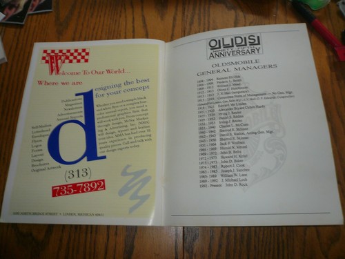 Libro del 95 aniversario de Oldsmobile - original - Imagen 6 de 7